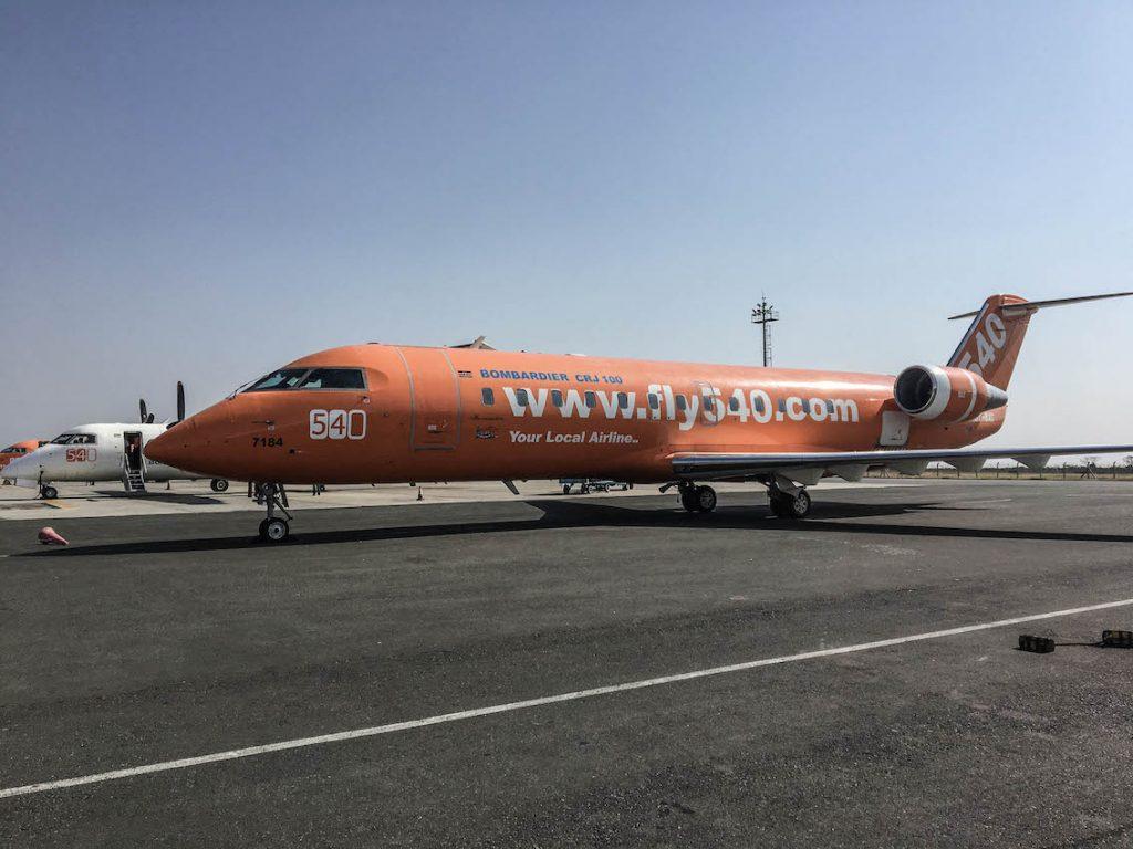 Los vuelos internos del viaje los reservamos con la compañía de Kenya, Fly540. Volamos desde Nairobi a Malindi; desde Mombassa a Zanzibar y desde Zanzibar a Nairobi.