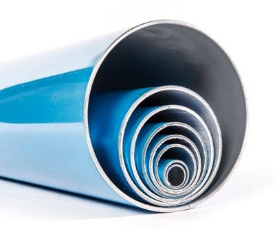 INFORMACIÓN DEL PRODUCTO AIRnet es un sistema de tuberías de aluminio y accesorios reutilizables que cumple con la norma EN 13480-3 para realizar redes de distribución de aire comprimido, nitrógeno y