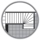 DESCRIPCIÓN El PS Slim-MPXH está especialmente concebido para protección de espacios pequeños, tales como pasillos, accesos de escaleras, proximidad de