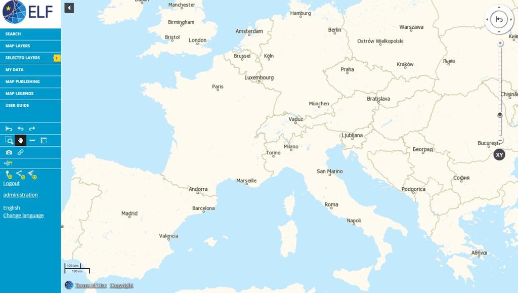 ELF catastro es el mapa mas detallado, se accede