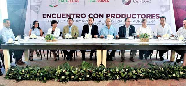 El presidente nacional de la Canirac, Hugo Vela Reyna, reconoció y felicitó el trabajo de la delegación Zacatecas, que calificó como una buena