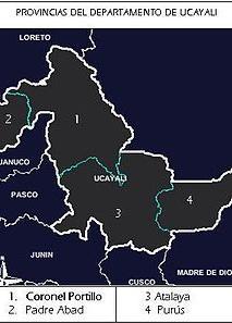 LUGAR DE ESTUDIO La Provincia de Purús, es una de las cuatro provincias que conforman el Departamento de Ucayali; limita al Norte y