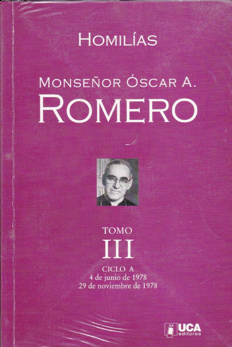 00 Código: 01066 Monseñor Romero homilías