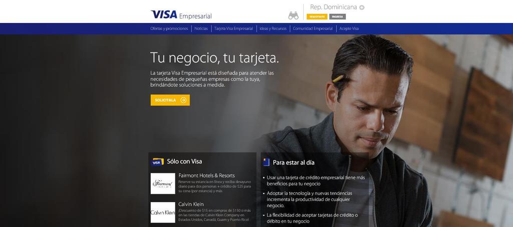 Innovando y apoyando a las MIPYMES www.visaempresarial.