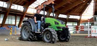 Este compacto tractor de DEUTZ- FAHR no es en absoluto pequeño cuando se trata de realizar de manera fiable una gran variedad de trabajos para las empresas de