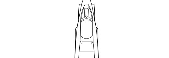 Introducción a la Ingeniería Aeroespacial 22 Actitud del Avión - V Ángulo de ataque del empuje : el ángulo que forma F T con el plano X w Y w.