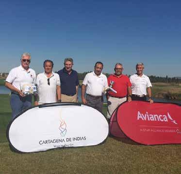 Díaz logran el triunfo en el Cartagena de Indias Golf Tour, a su paso por Madrid, El Encín Tras
