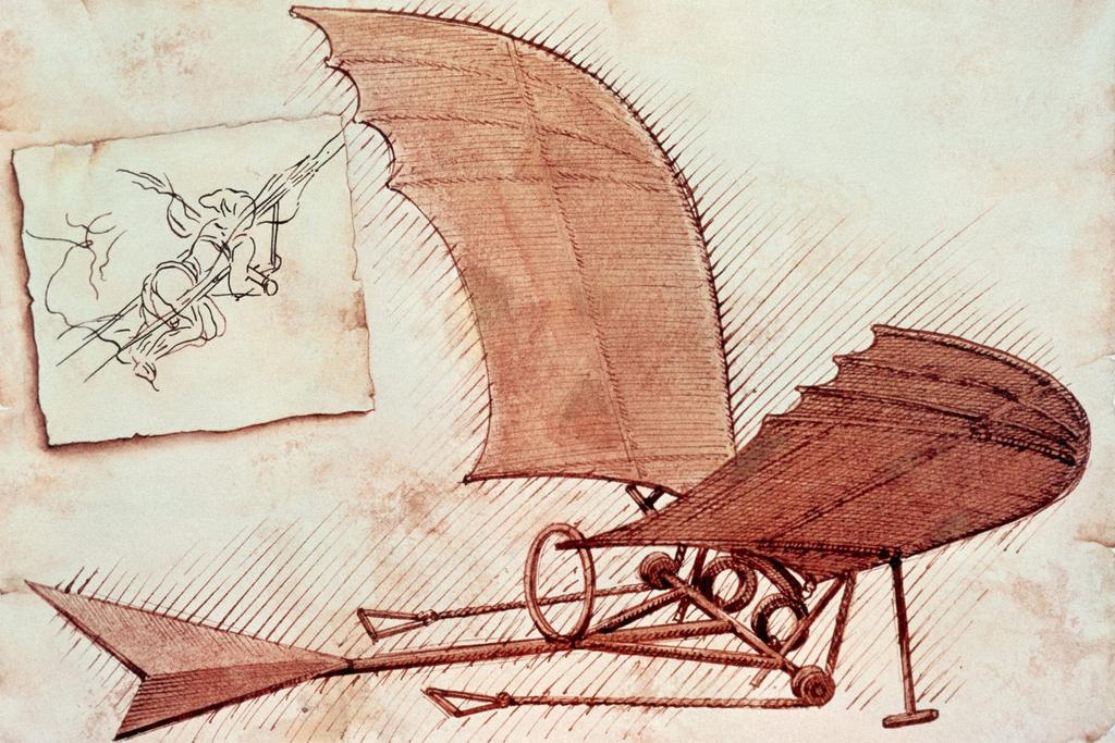 SEGUNDO GRADO Leonardo Da Vinci es uno de los artistas más renombrados del Renacimiento, realizo innumerables estudios que aun hoy día siguen sorprendiendo a estudiosos de la aeronáutica, la