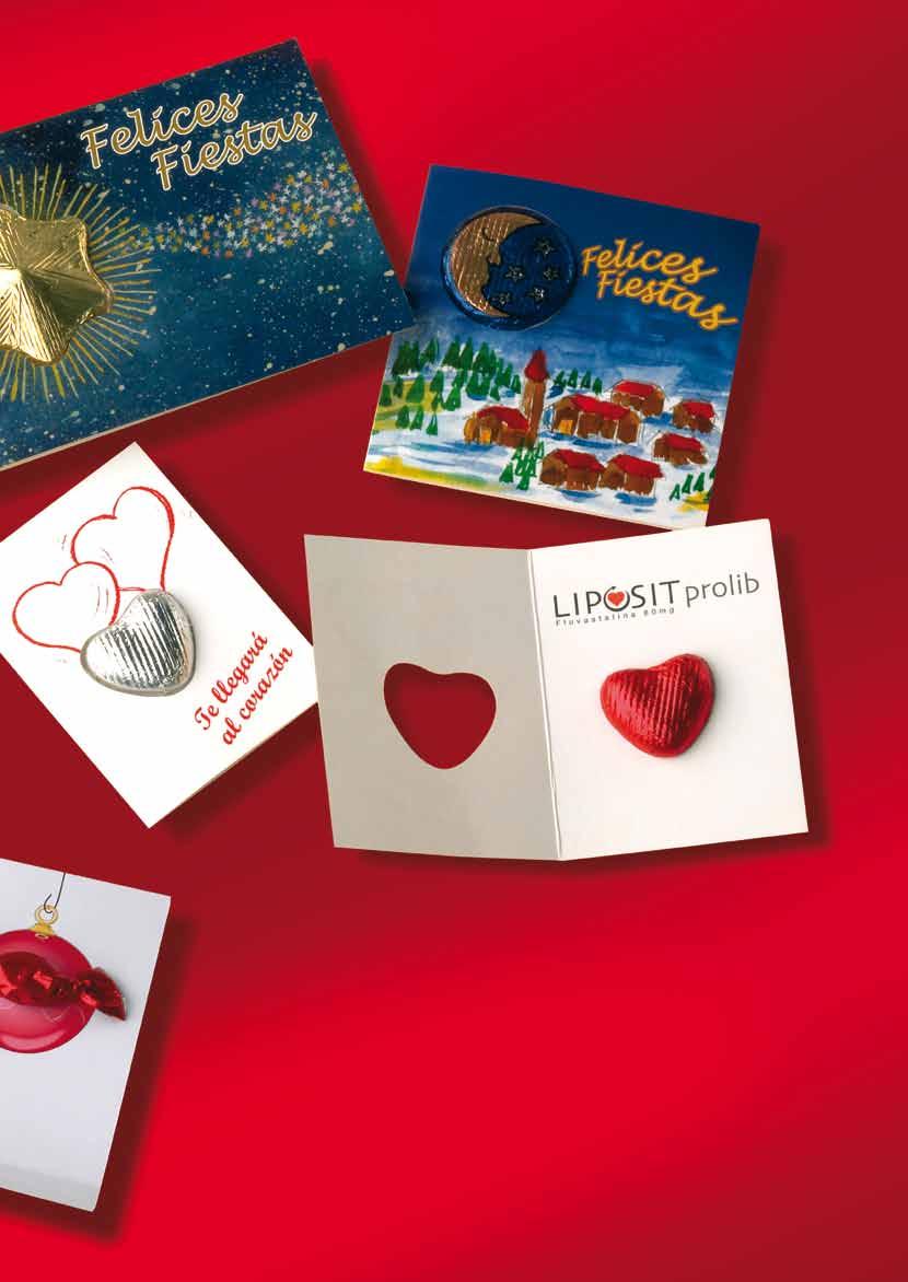 Ref. 431 Tarjeta Postal Corazón Contiene 1 chocolatina en forma de corazón Medidas