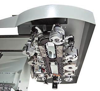Rover C EDGE Almacén de herramientas de cadena vertical en el eje Y de 10-15