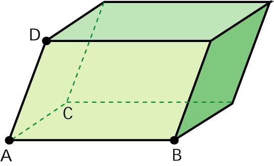 Tetraedro Por ser una pirámide: V =