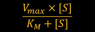 Velocidad de reacción La ecuación de Michaelis y Menten describe la velocidad de reacción en función de la concentración de