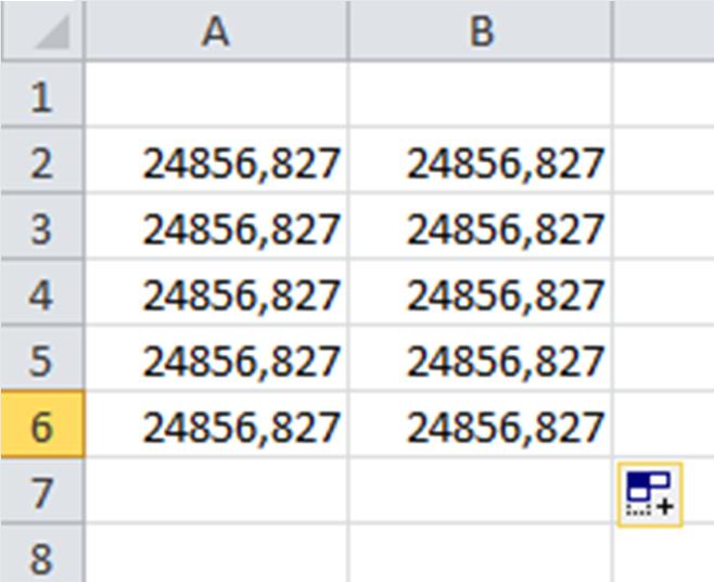 Seleccionamos la celda A6 y establecemos formato de fecha con formato "14-mar-01". (Nota: Excel cuenta las fechas como los días transcurridos desde el 1-1-1900.