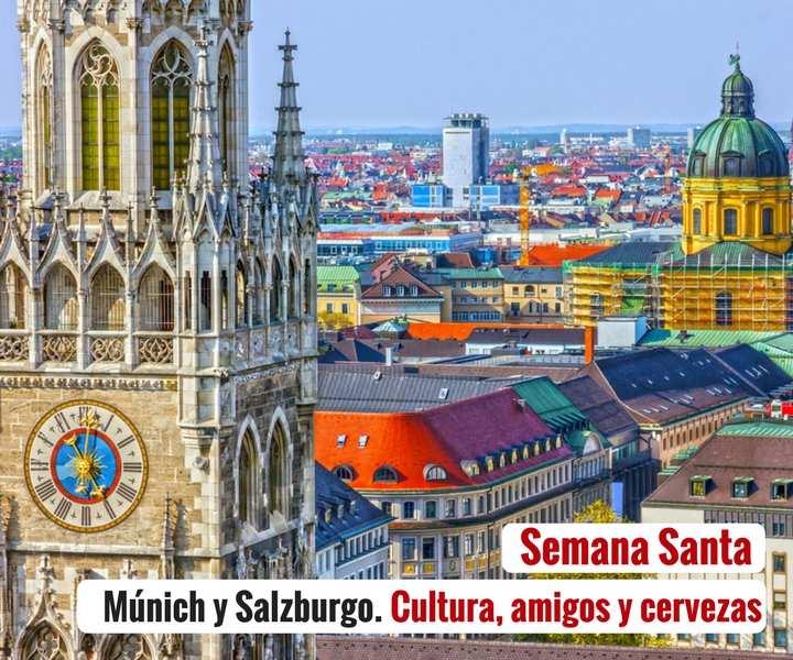 Ven a descubrir en grupo Múnich, la capital del estado de Baviera, tercera ciudad más poblada de Alemania. Ciudad cosmopolita, renovada, y con un casco antiguo precioso.