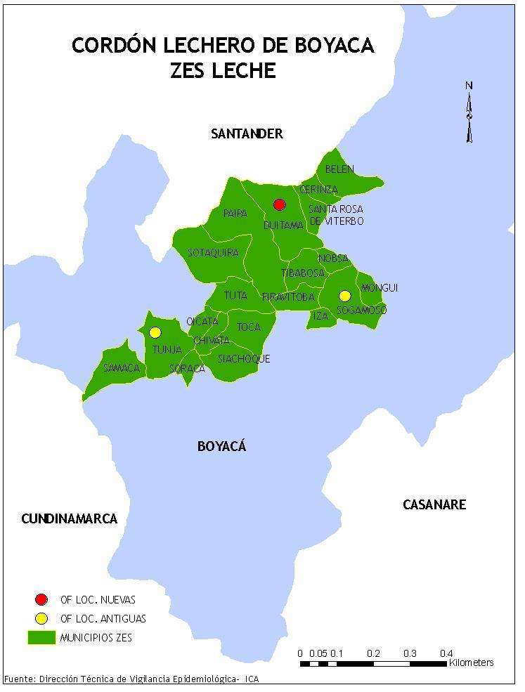 Figura 5.- Zona leche Cordón lechero central de Bogotá (Z4Leche) 4.4.1. Población animal y movilización de bovinos Z4Leche En la especie Bovina se cuenta con 146.316 animales ubicados en 11.