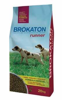 Alimentación Brokaton Runner (Alta Energia) CT030711 20 kg 24,50 Brekkies Excel Dog Complet 00000055 4 kg 11,40 00000056 20 kg Brekkies Excel Dog Mix Buey 00000057 4 kg 9,50 00000058 20 kg 30,50
