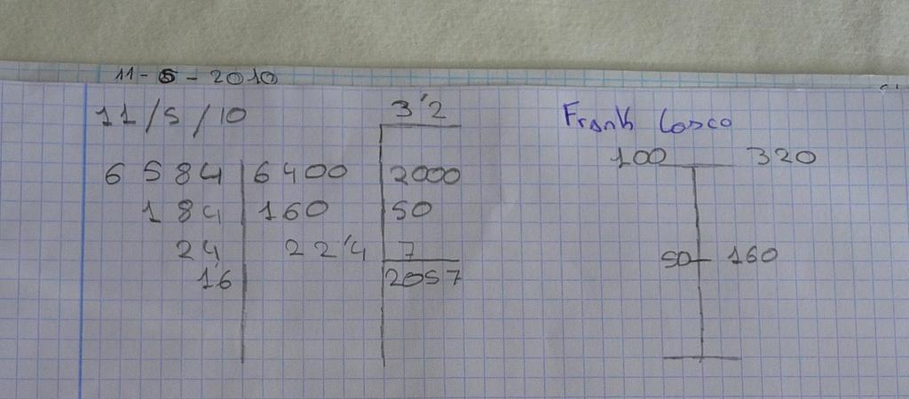 RESOLUCIÓN CON ESCALA. La escala que aparece a la derecha le permite a Frank afinar su estimación.