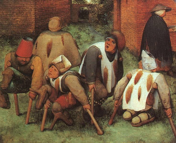 Pieter Bruegel el Viejo (1525-1569) Los mendigos