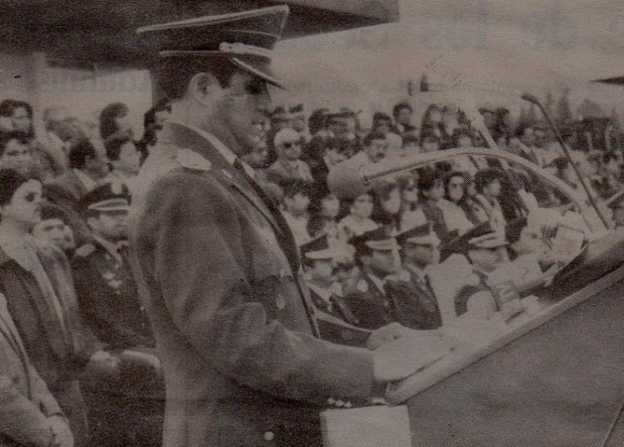 solemnidad la ceremonia de Inauguración oficial de este establecimiento educativo militar, siendo el 15 de octubre de 1992