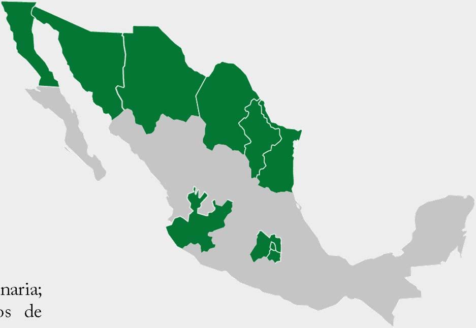 1.1 Indicadores de la industria en México Producción 2016: $12,700 millones de dólares (mdd) Consumo 2016: $11,521 mdd TMCA 2016-2020: 4% TMCA 2016-2020: 1 % Unidades económicas* en 2016: 2,478