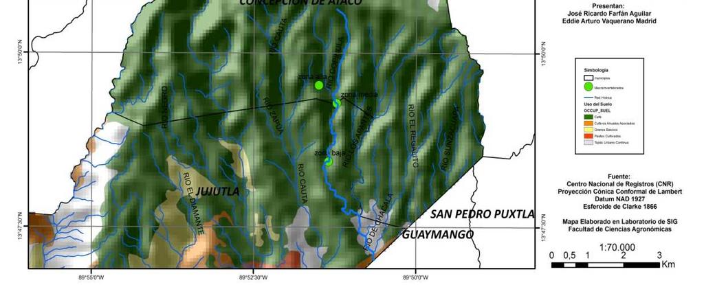 15 Figura 7. Mapa de uso actual del suelo de la sub cuenca del rio Copinula.