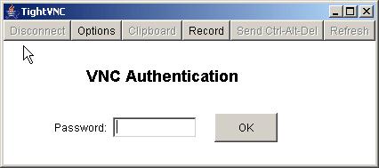 VNC. La sesión VNC aparece en una nueva ventana. Verificación Utilize esta sección para confirmar que su configuración funcione correctamente.
