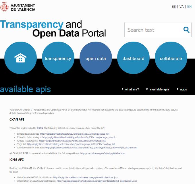 Estudio portales datos abiertos 63 ciudades españolas.
