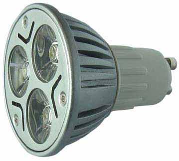 LAMPARA LED GU10 3x2 CREE DIMENSIONES (mm) De uso recomendado en iluminación de espacios interiores que requieran acentuación o luz puntal con bajo consumo y larga duración.