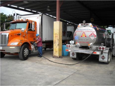 SERVICIOS DE ABASTECIMIENTO SERVICIO AL TRANSPORTE American Petroleum El Salvador abastece a la industria