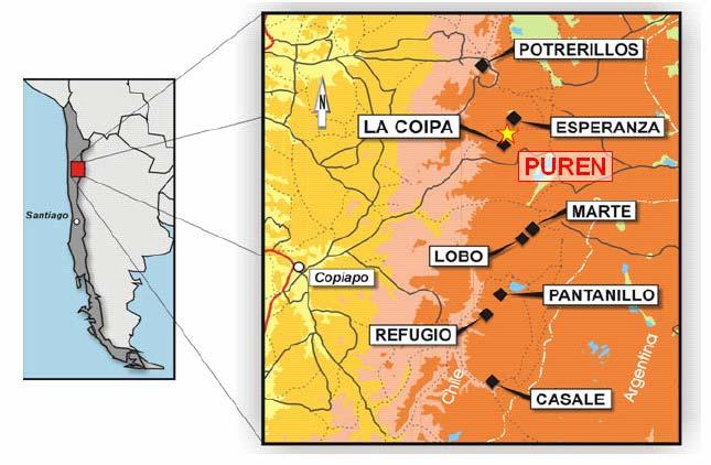 1.3 Indicación del Tipo de Proyecto El proyecto consiste en la incorporación de las reservas mineras asociadas a la Fase III del Proyecto Purén, cuyos minerales de oro y plata, son explotados