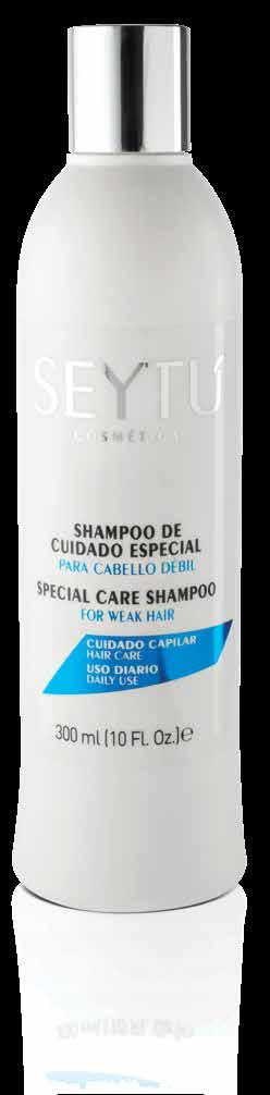 Shampoo Color Protect Fortalece TU ENCANTO Ayuda protegiéndolo después de un proceso de coloración Contribuye aumentando la resistencia del cabello de la raíz a la punta Excelente brillo y suavidad