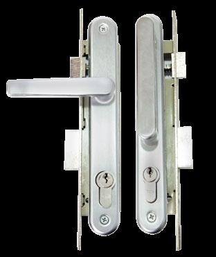 Escudo antitaladro Escudo de seguridad para cilindro Diámetro: 63,8mm 0009083 Escudo US15 L370 Backset de 45mm Para