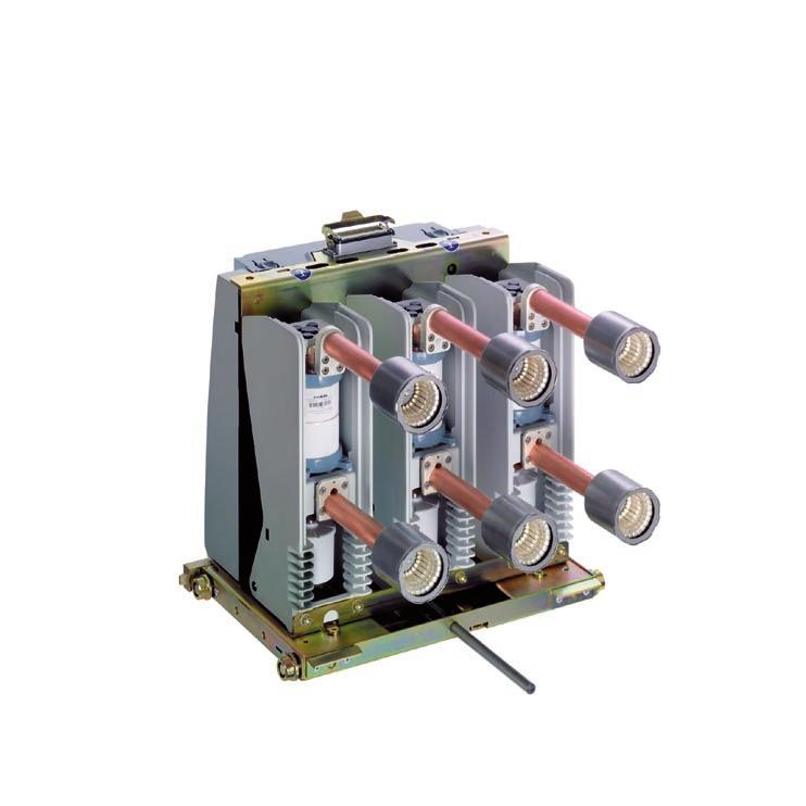 Planos de dimensiones Niveles de tensión 7,2 kv hasta 24 kv 52 Interruptor de potencia SION sobre elemento extraíble, con contactos R-HG11-178.