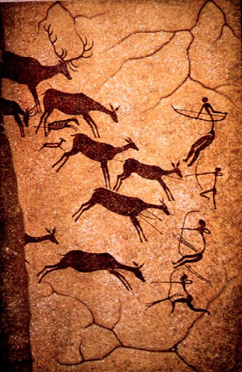 ZONA LEVANTINA (Paleolítico Superior Final, 10000aC) Arte Esquemático
