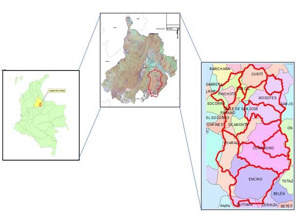 Figura 2. Localización Geográfica de San Gil a nivel Regional y Subregional Límites del municipio de San Gil Los límites del municipio de San Gil son los siguientes2: Tabla 1.