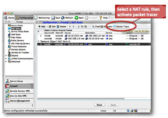 Vea la salida del comando show nat La salida del comando detail nacional de la demostración se puede utilizar para ver la tabla de la política NAT.