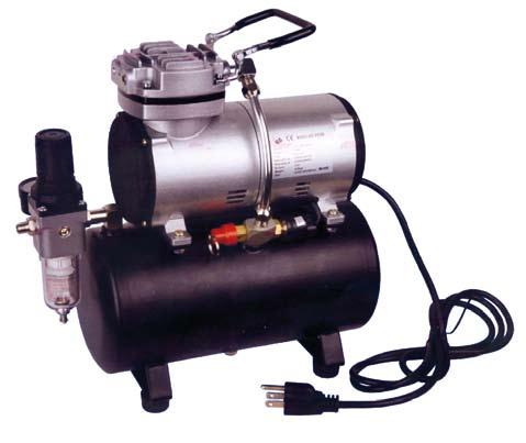 Corriente 220v. Cod. 17049 COMPRESOR CON CALDERIN Especificaciones: Compresor con un solo piston cilindrico con calderin.