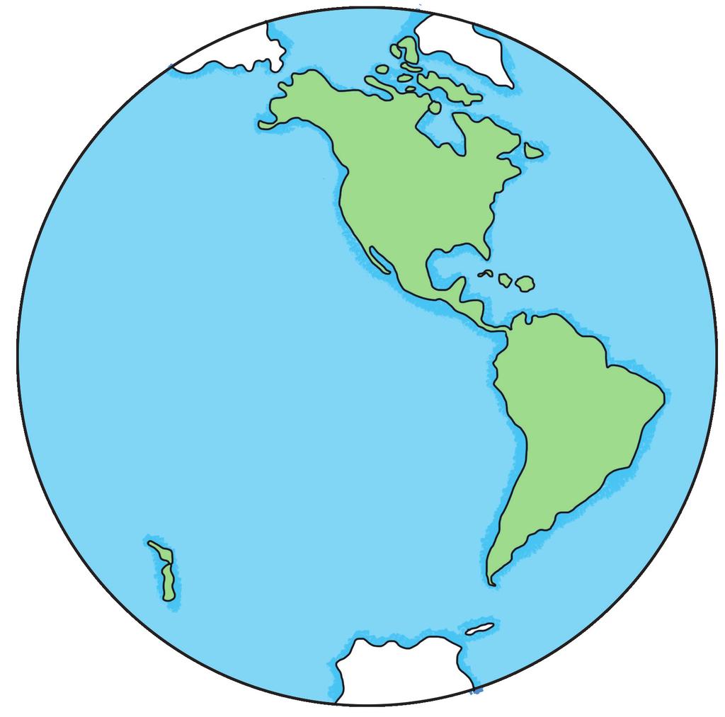 Presentación 3 LOS HEMISFERIOS: Hemisferio Norte Ecuador Hemisferio Sur Podemos dividir la Tierra en 2 mitades: norte y sur.