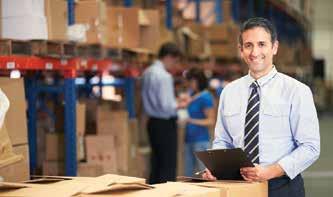 Empresas dedicadas a la prestación de servicios de logística, entre ellas paquetería, transporte y distribución.