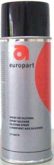 AEROSOLES EUROPART LUBRICANTE PTFE REF:3116478 El lubricante PTFE Europart es un producto de alta calidad a base de aceite y PTFE.