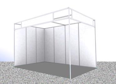 OPCIONES DE PARTICIPACIÓN TARIFA STAND MODULAR: Stand Modular 135 por m² El stand modular incluye: - Separadores en sistemas modulares con paneles blancos.