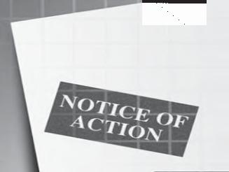 Una Notice of Action (Notificación de Acción), a veces llamada NOA, es una forma que el Mental Health Plan (Plan de Salud Mental) (MHP) utiliza para informarle cuándo
