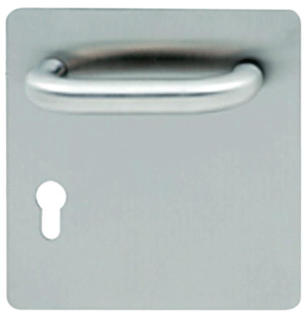 10 x entrada de acero inoxidable con llave puerta perilla de caja insertada Set con bloqueo interno