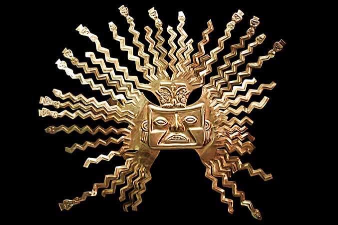 El Sol de la Cultura Tolita-Ecuador Costa de Ecuador 600 A.