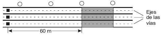 1/4 de ancho total de la calzada, medido desde el borde derecho de la misma (lado opuesto al de los puntos de luz en implantación unilateral), para la medida de la luminancia media L m y de la