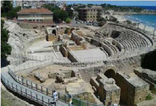 Anfiteatro Romano En la época de los romanos, aquí se veían