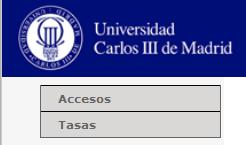 Identificación Entra en la web de admisión a máster oficial y selecciona el acceso correspondiente PASO 2 Una vez dentro de la aplicación tienes