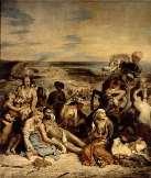 3, La libertad guiando al pueblo, Delacroix, 1830, París, Museo del Louvre,