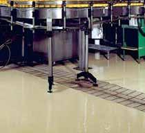 manipulación de carne, conserveras o la industria láctea, requieren de suelos no porosos y fáciles de limpiar.