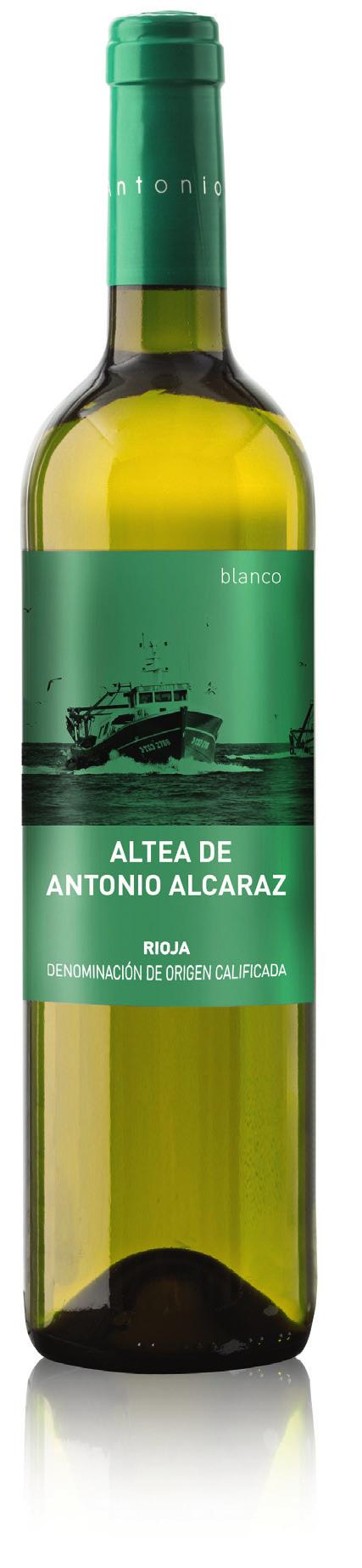ALTEA DE ANTONIO ALCARAZ BLANCO VINO JOVEN 60% Viura, 40%